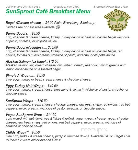 Sunsprout Cafe - Fairbanks, AK