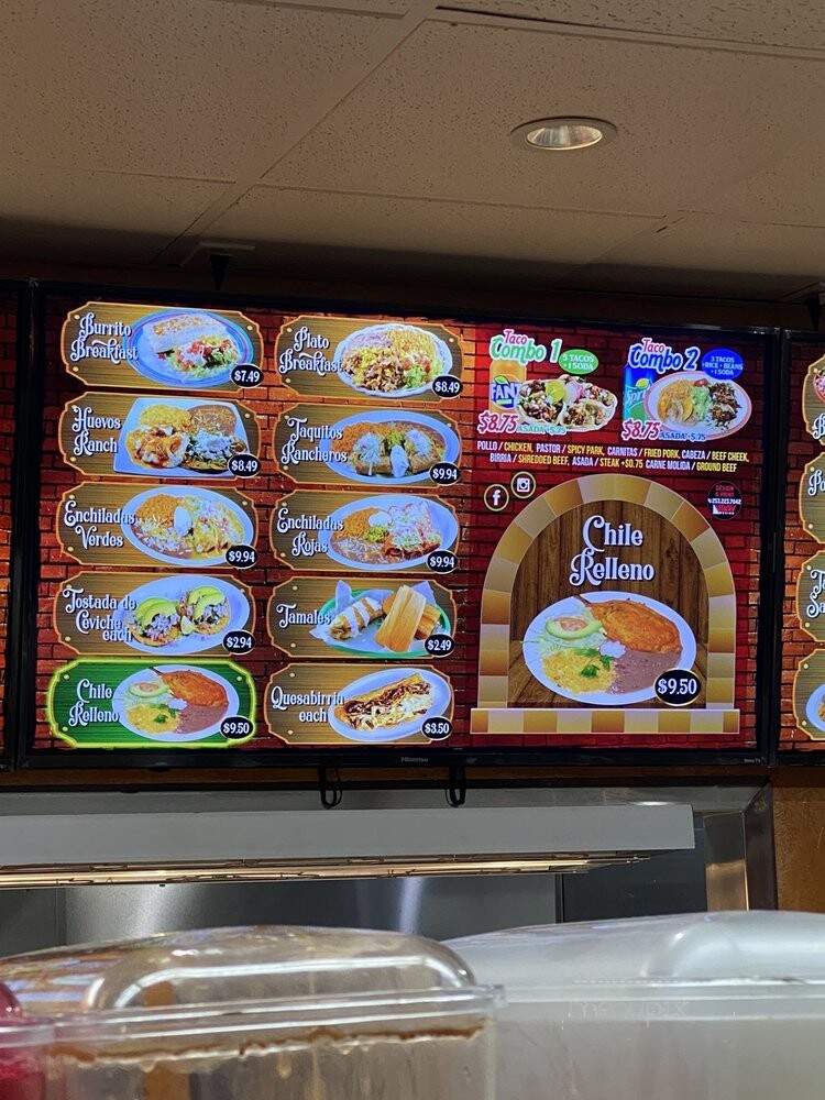 Los Amigos Taqueria - Puyallup, WA menu_pic