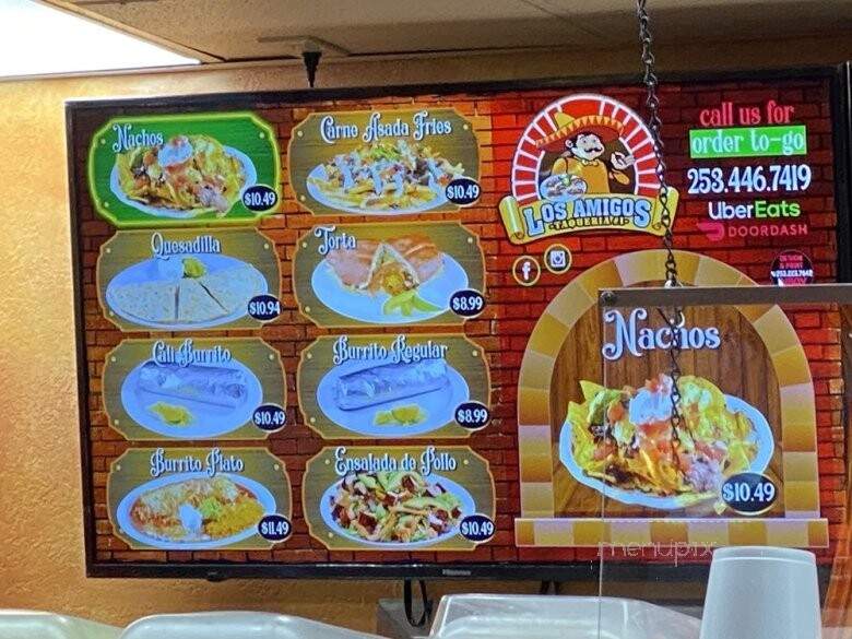 Los Amigos Taqueria - Puyallup, WA menu_pic