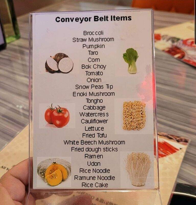 Yi Liu Hotpot Sushi BBQ - Jacksonville, FL menu_pic