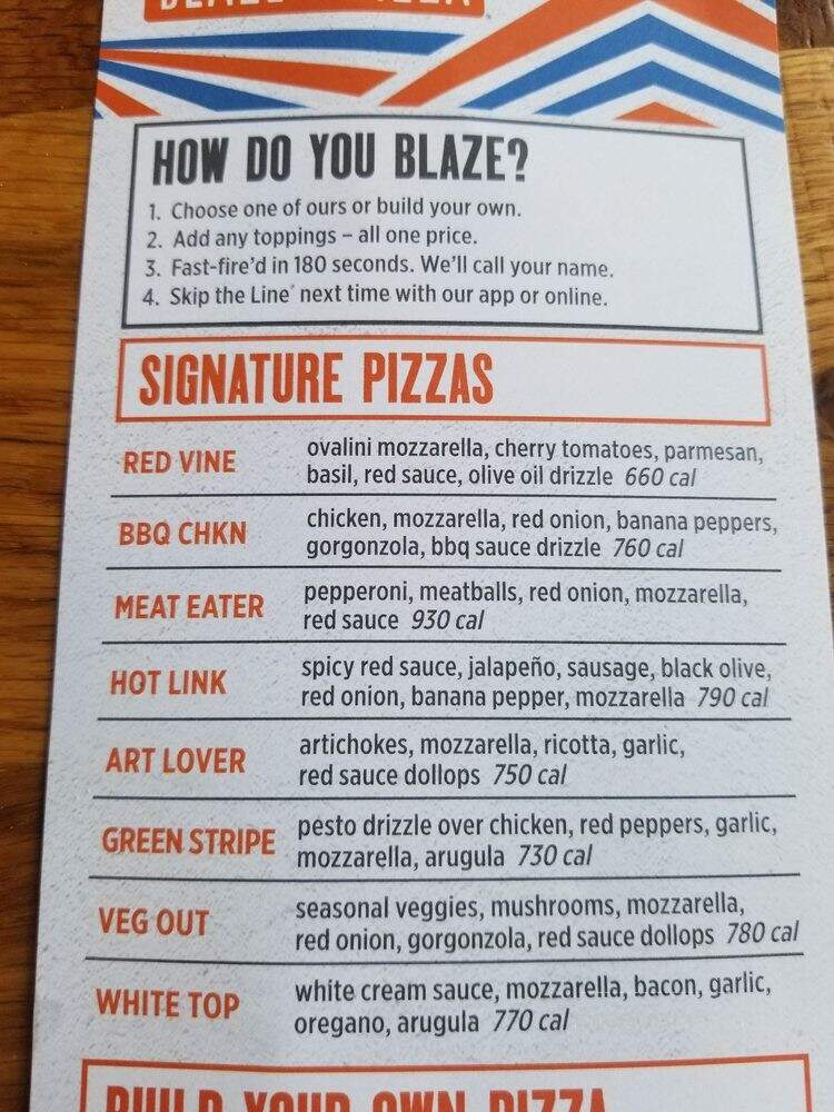 Blaze Pizza - Rowlett, TX