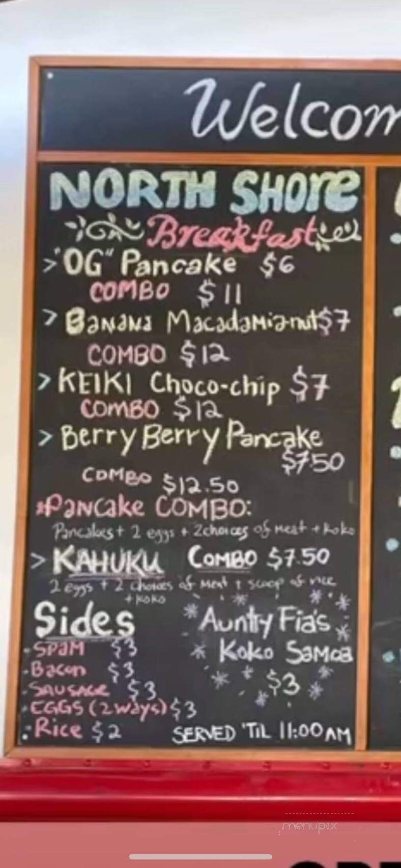 Taro Hut - Kahuku, HI menu_pic