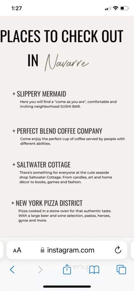 Perfect Blend Coffee Company - Navarre, FL menu_pic