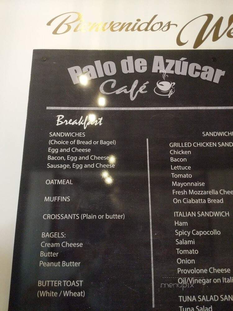 Palo De Azucar Cafe - Trenton, NJ menu_pic