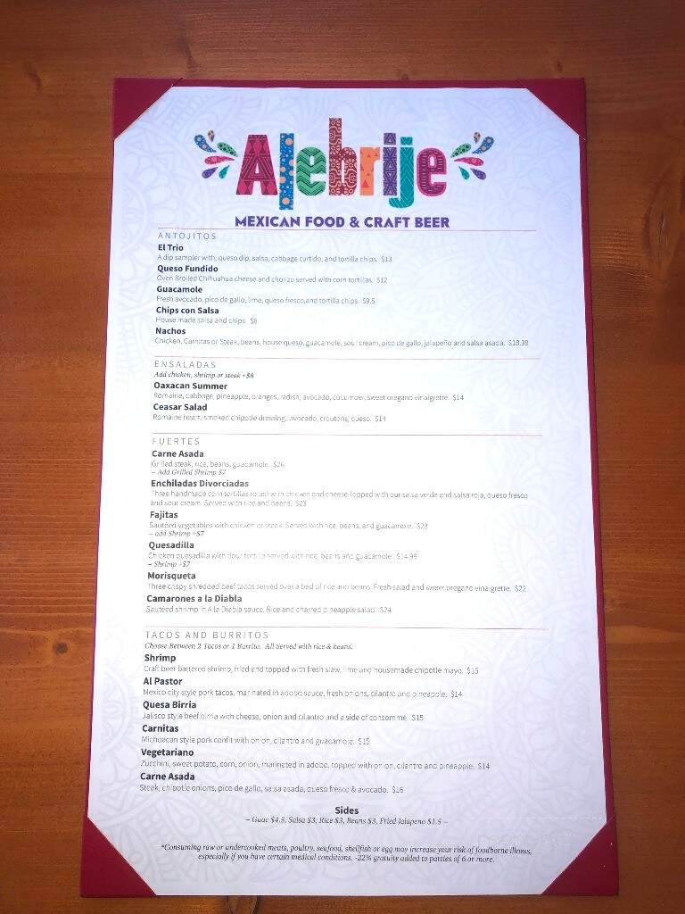 Alebrije Restaurant - Iowa City, IA
