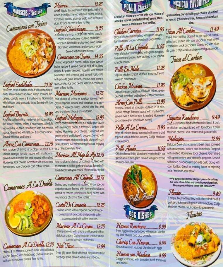 Fiesta Acapulco Mexican Grill - North Canton, OH menu_pic