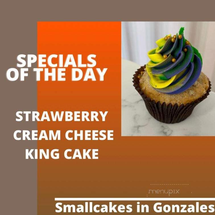 Smallcakes Cupcakery and Creamery - Gonzales, LA menu_pic