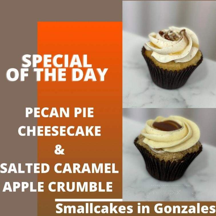 Smallcakes Cupcakery and Creamery - Gonzales, LA menu_pic