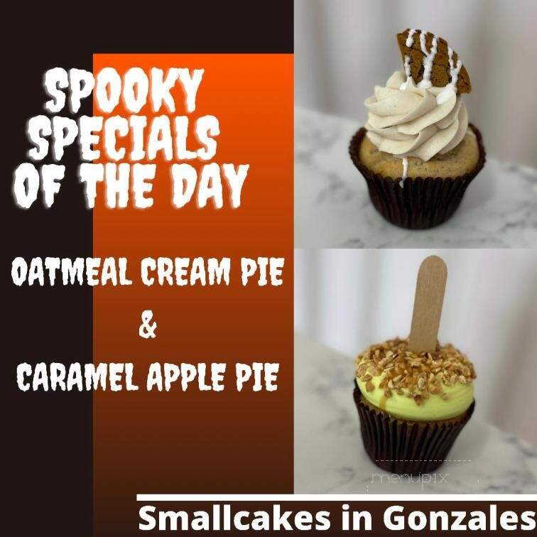 Smallcakes Cupcakery and Creamery - Gonzales, LA menu_pic