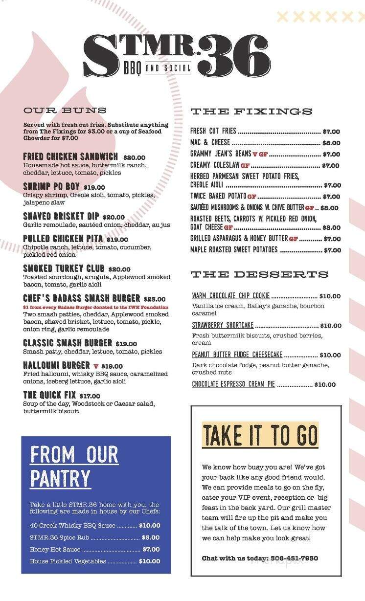 Stmr 36 - Fredericton, NB menu_pic
