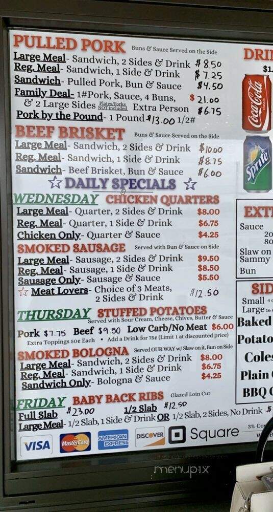 Top Choice BBQ - Greeneville, TN menu_pic