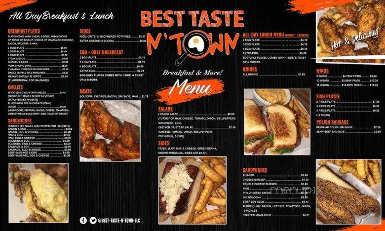 Best Taste N Town - Decatur, AL menu_pic