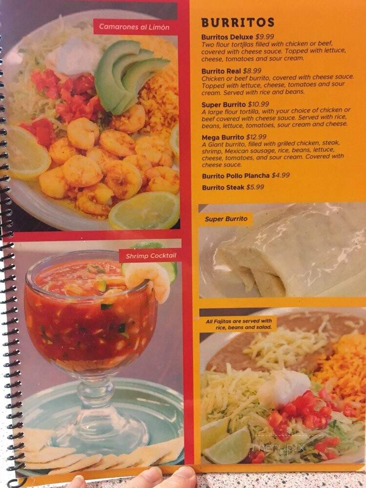 Casa Amigos - Paint Lick, KY menu_pic