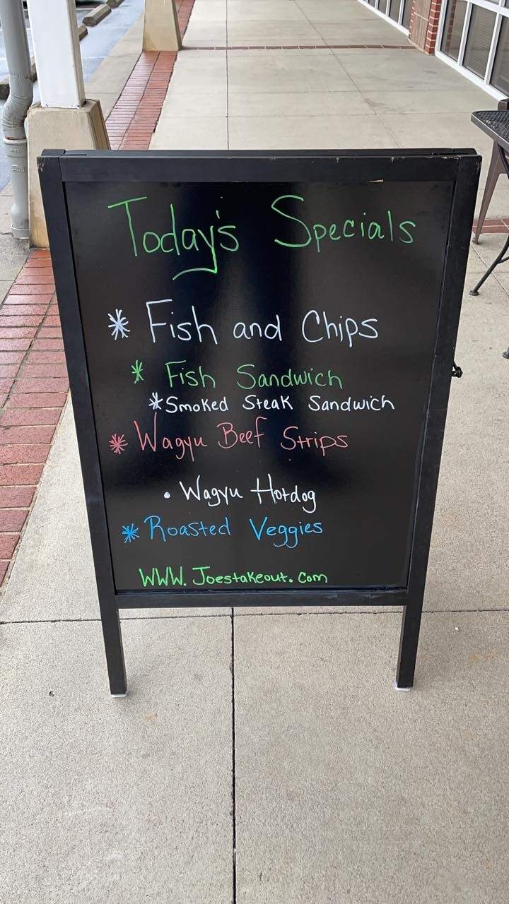 Joe's Take-Out - Clemmons, NC menu_pic