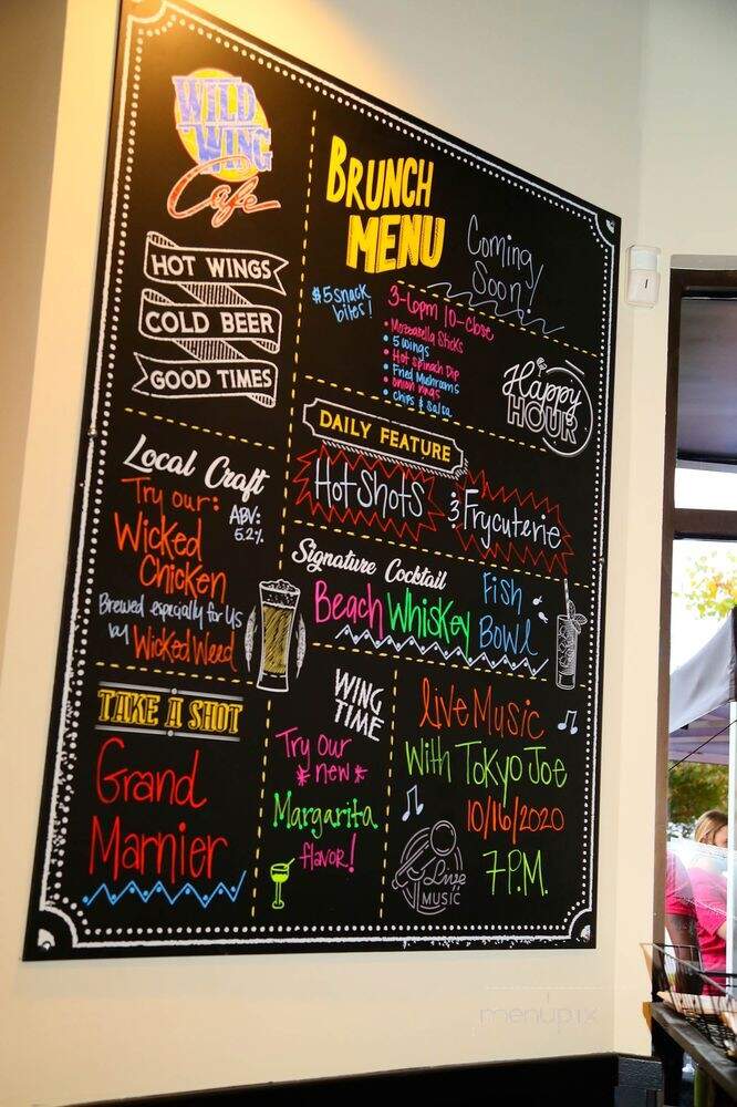 Wild Wing Cafe - Aiken, SC menu_pic