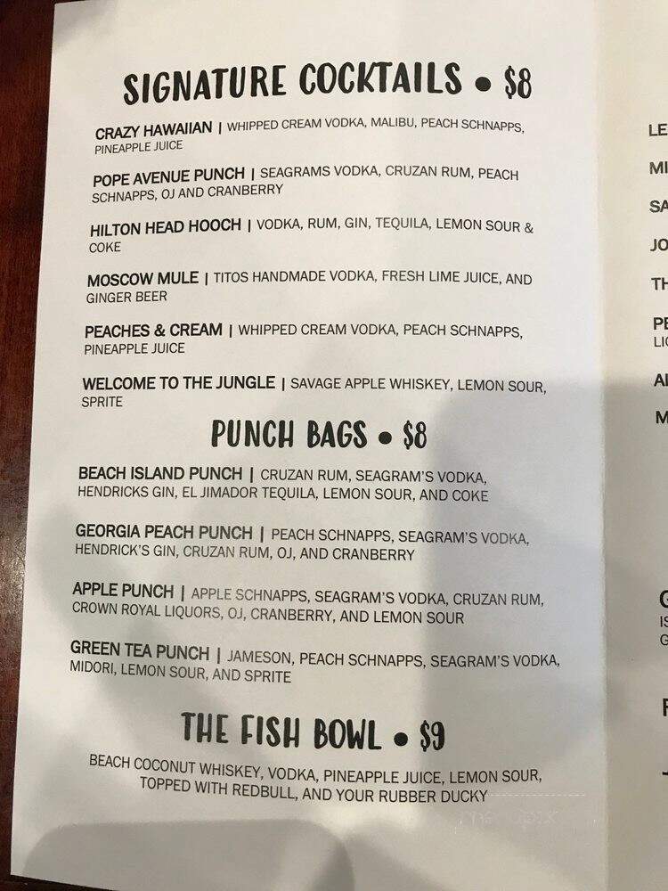 Wild Wing Cafe - Aiken, SC menu_pic