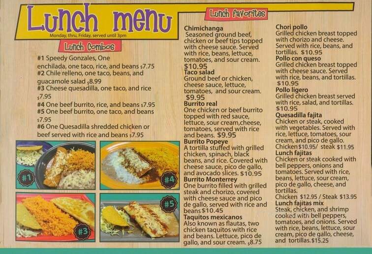 Rio Grande MX Cocina - Fairview Heights, IL menu_pic
