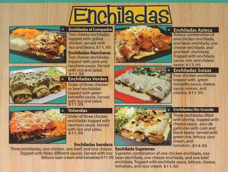 Rio Grande MX Cocina - Fairview Heights, IL menu_pic