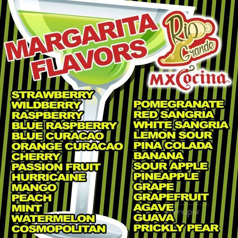 Rio Grande MX Cocina - Fairview Heights, IL menu_pic