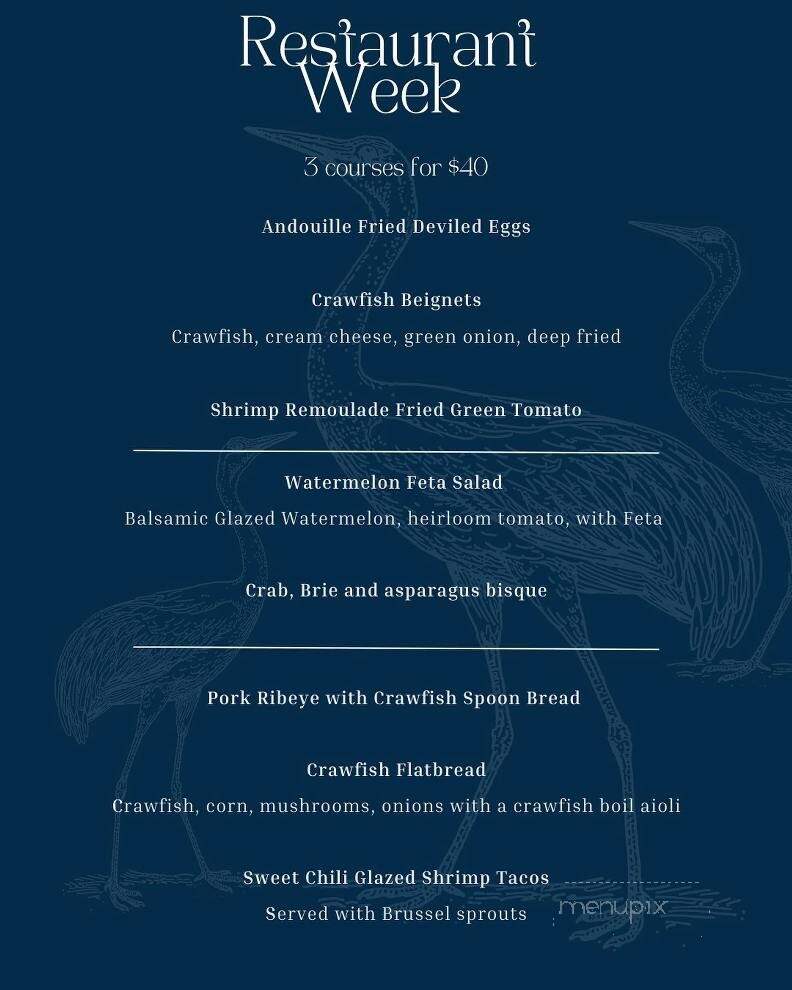 SoLou - Baton Rouge, LA menu_pic