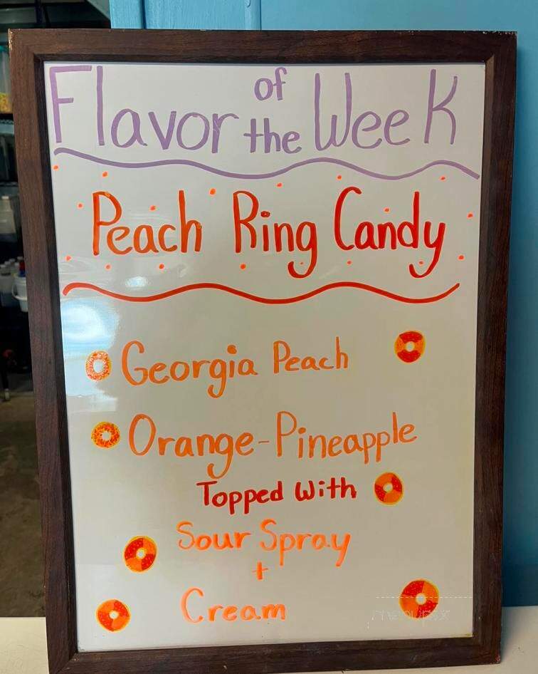 Pelican's Snoballs - Orangeburg, SC menu_pic