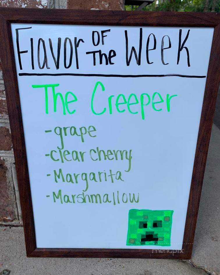 Pelican's Snoballs - Orangeburg, SC menu_pic