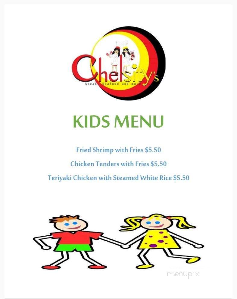 Chelsity's - Lynchburg, VA menu_pic