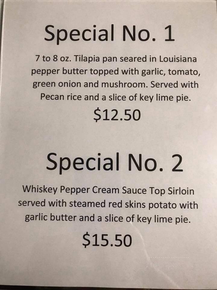 Chelsity's - Lynchburg, VA menu_pic