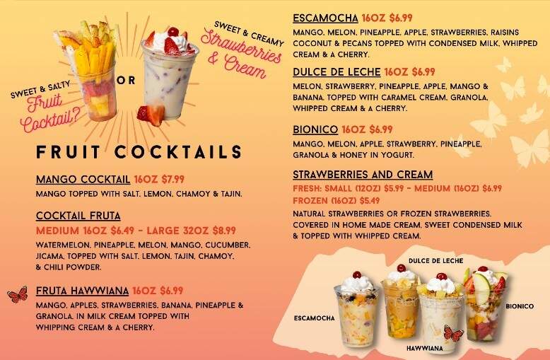Paleteria LA Monarca - Gladstone, MO menu_pic