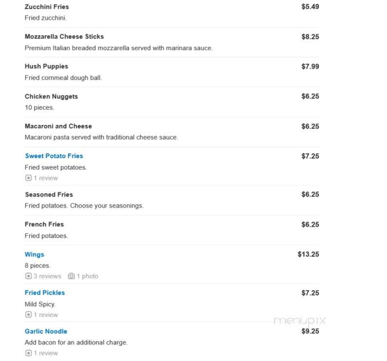 Stinkin Crawfish - Inglewood, CA menu_pic