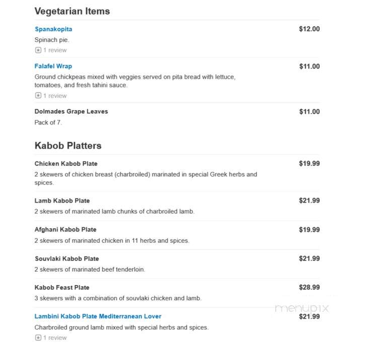 Kuubs Modern Mediterranean - Eden Prairie, MN menu_pic