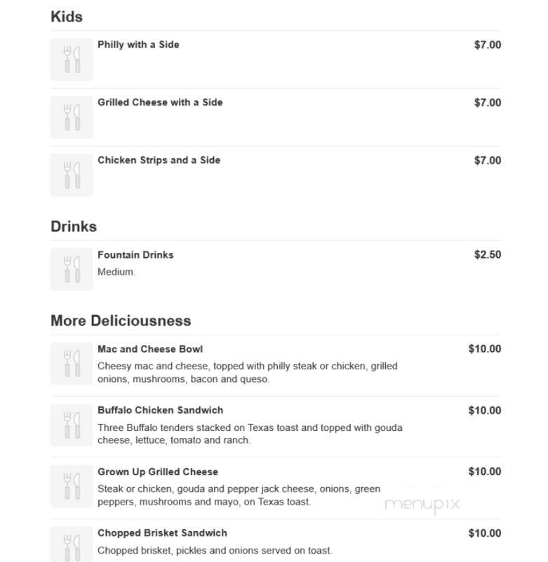 Phillyhoma - Nicoma park, OK menu_pic
