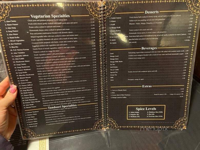 Flame India Restaurant - West Chester Township, OH menu_pic