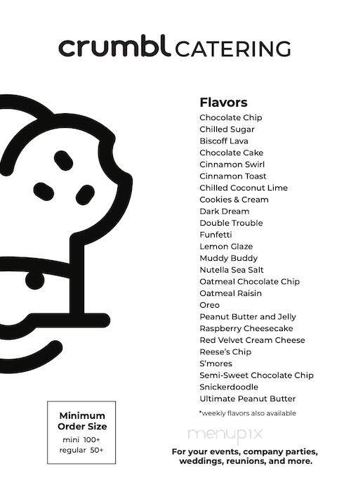 Crumbl Cookies - Chino, CA menu_pic