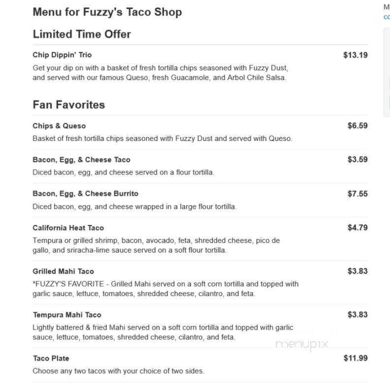 Fuzzy's Taco Shop - Denison, TX