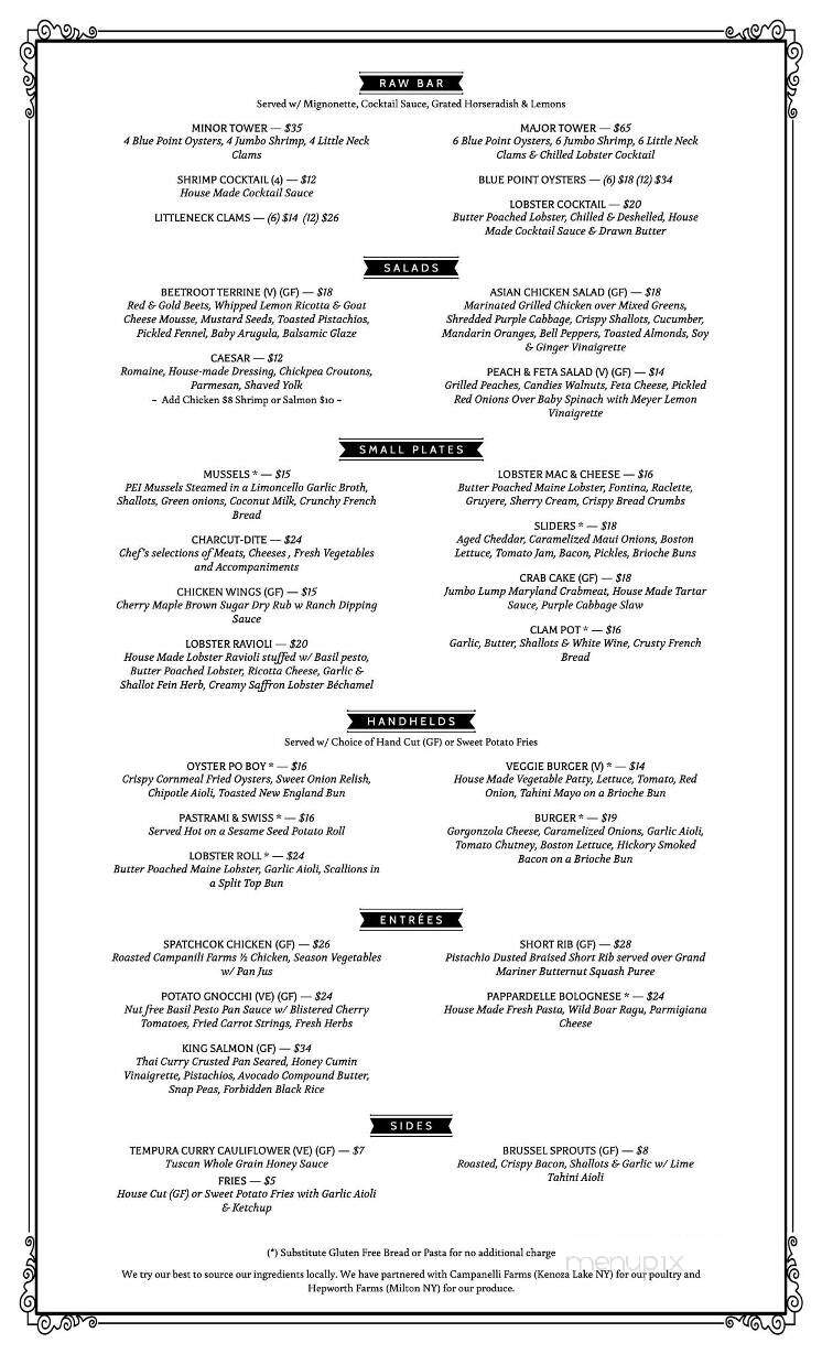 The Lemon Squeeze - New Paltz, NY menu_pic