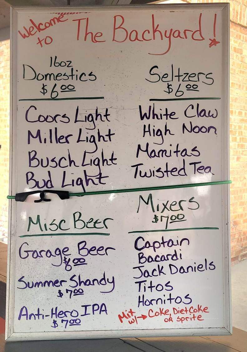 Embers Tap House - Lockport, IL menu_pic