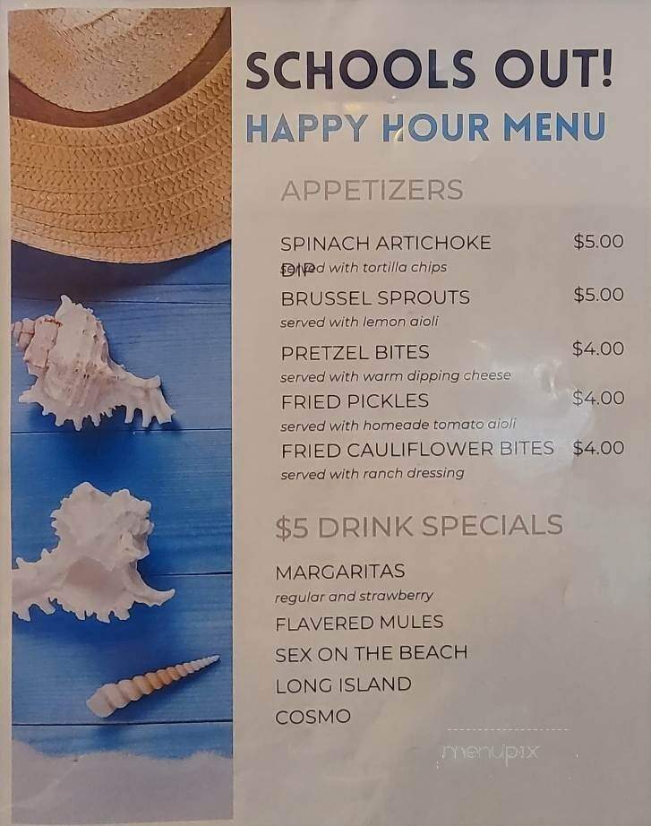 Embers Tap House - Lockport, IL menu_pic