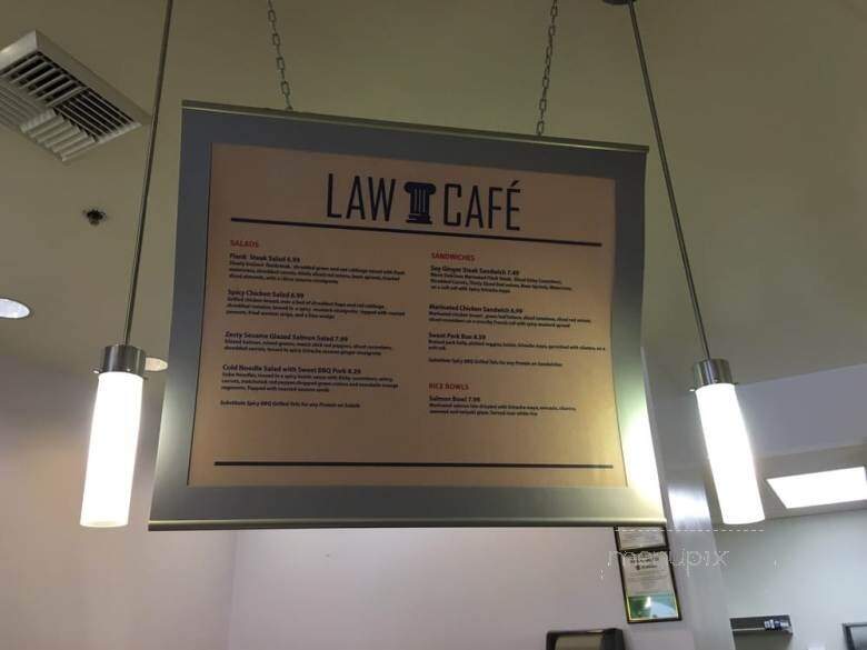 Law School Cafe - Los Angeles, CA menu_pic