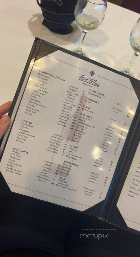The Speedway Club - Concord, NC menu_pic
