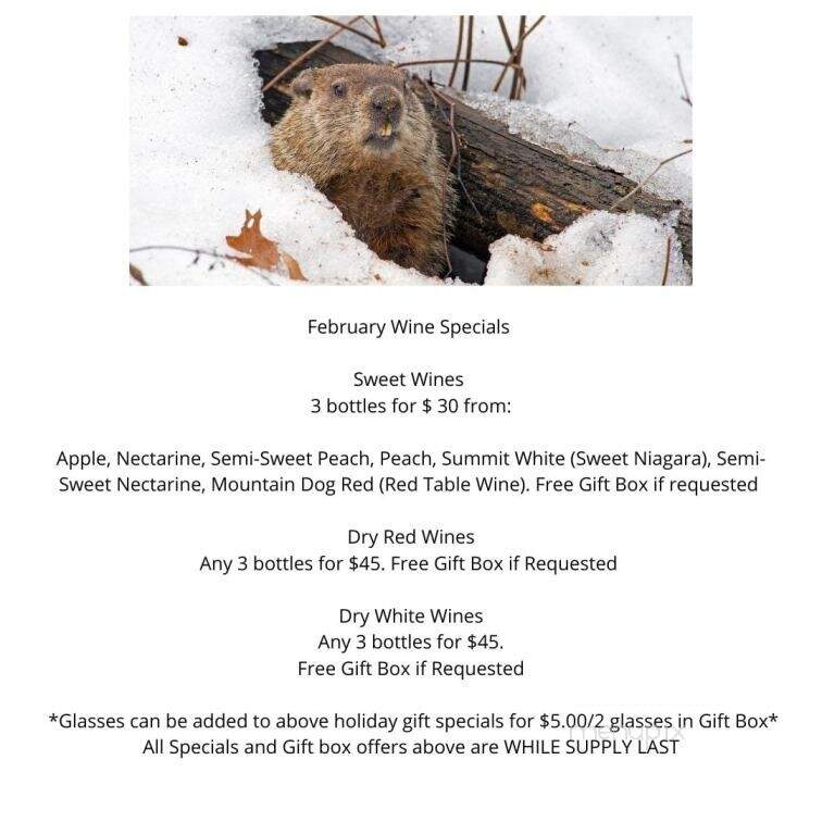 Summit City Winery - Glassboro, NJ menu_pic
