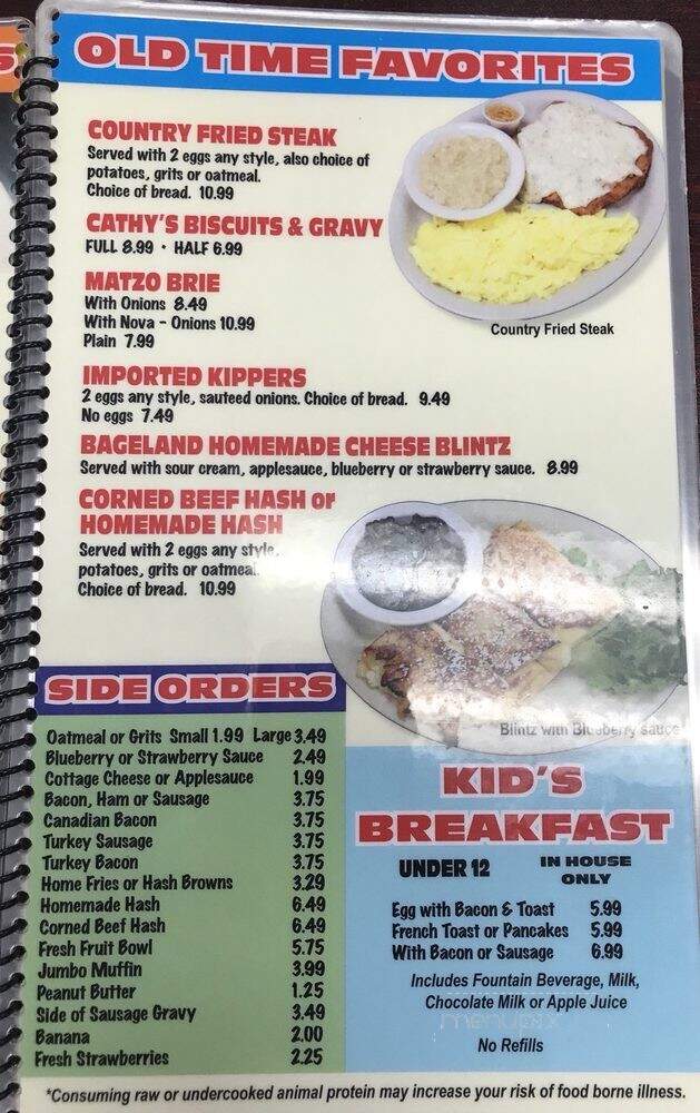 Rob's Bageland-Lakeview Plaza - Coral Springs, FL menu_pic