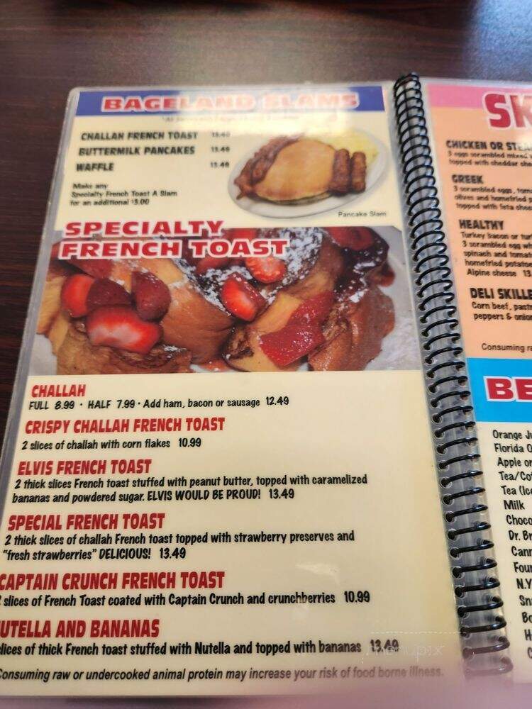 Rob's Bageland-Lakeview Plaza - Coral Springs, FL menu_pic