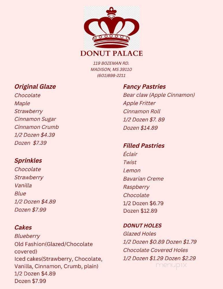 Donut Palace - Madison, MS