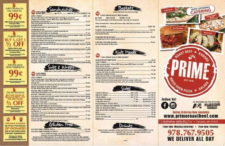 Prime Roast Beef - Danvers, MA