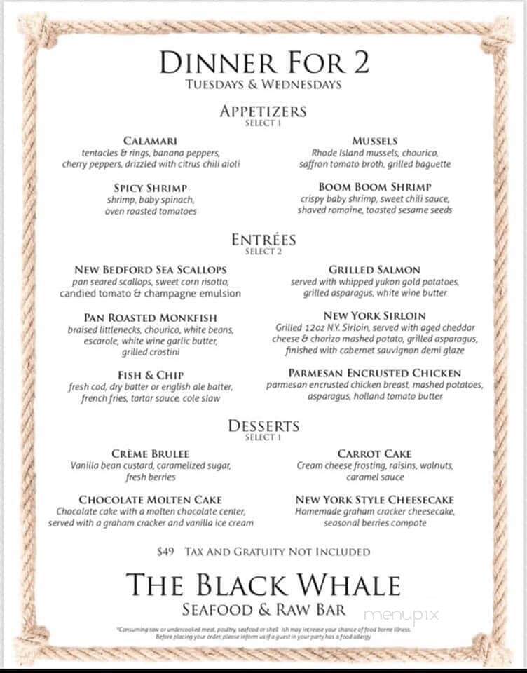 The Black Whale - New Bedford, MA