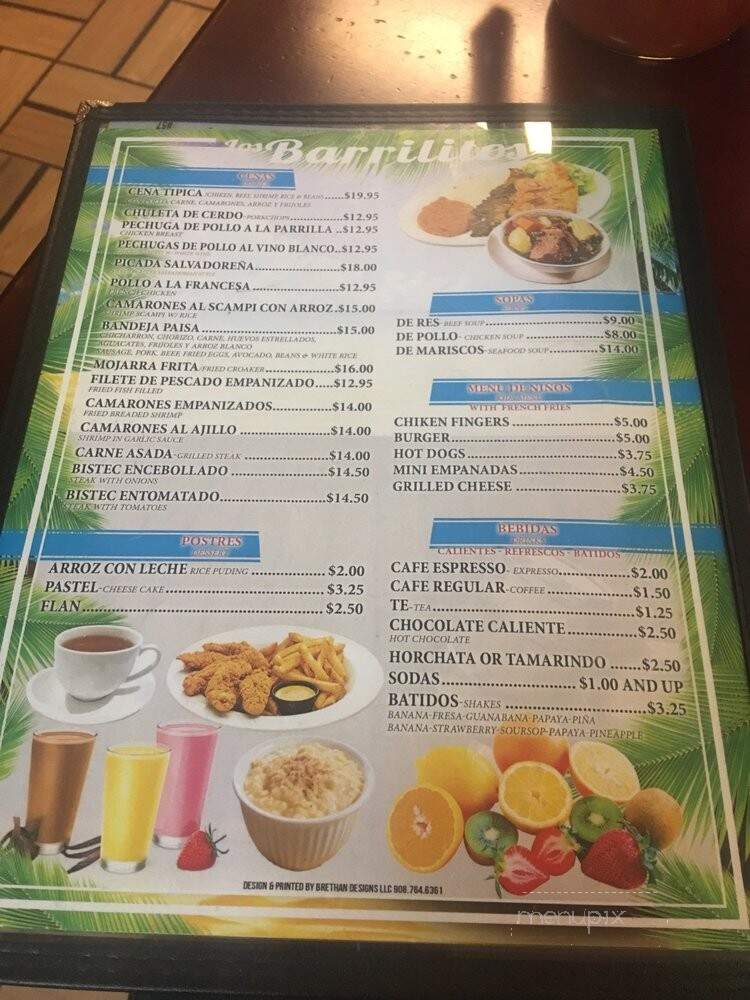 Los Barrilitos - Linden, NJ menu_pic
