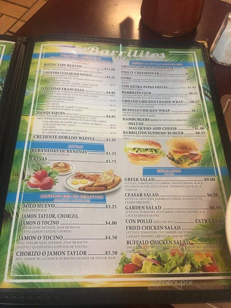 Los Barrilitos - Linden, NJ menu_pic