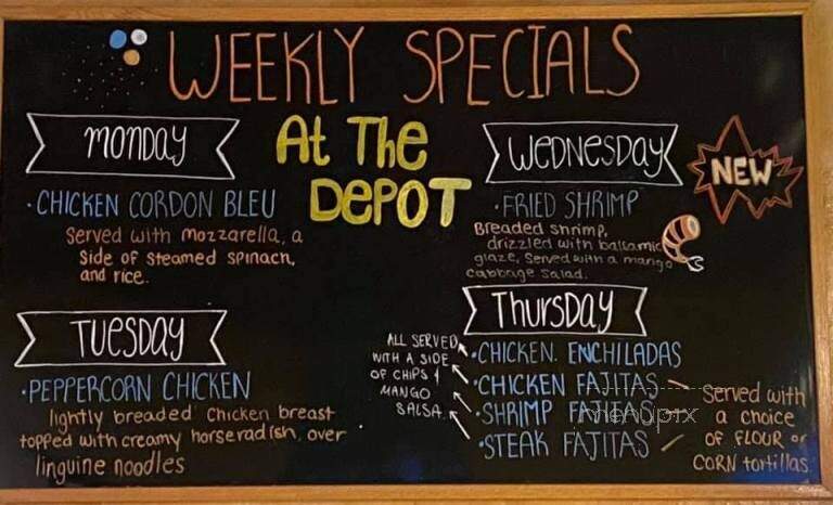 Maxim's at Oconomowoc Depot - Oconomowoc, WI menu_pic