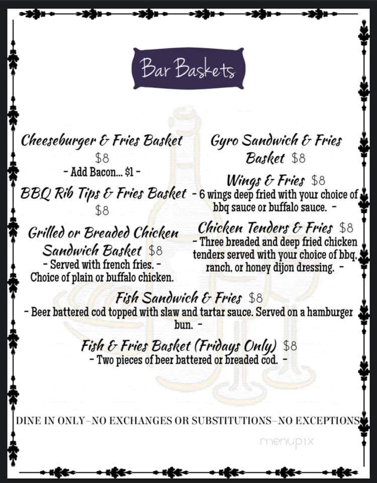 Maxim's at Oconomowoc Depot - Oconomowoc, WI menu_pic